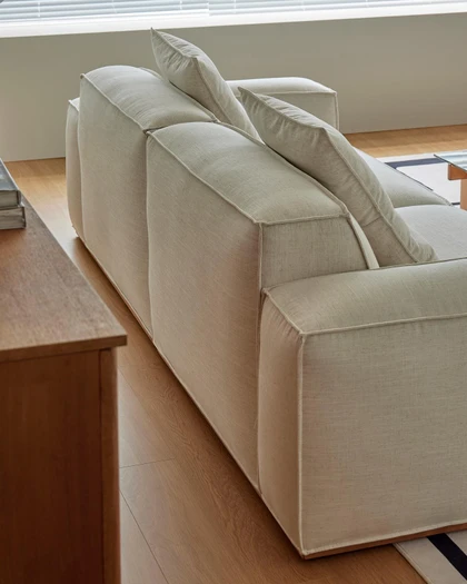 Cintesi Hayes Modular Sofa - 3 Seater, Bone 