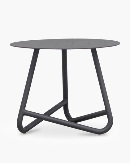 Palmer Outdoor Aluminium Side Table - Charcoal