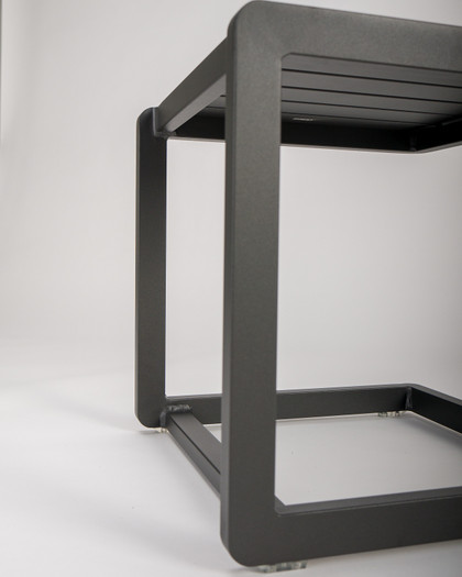 Muriwai Outdoor Side Table - Charcoal