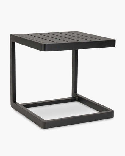 Muriwai Outdoor Side Table - Charcoal