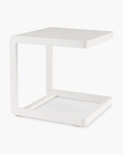 Cintesi Muriwai Outdoor Side Table - White 