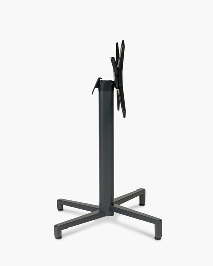 Domino Folding Table Base - Anthracite