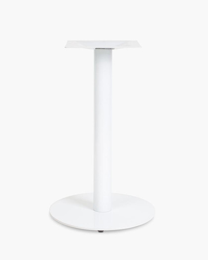 Cintesi Hydra Round Table Base - 45Cm, White 