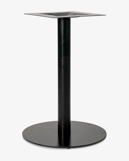 Hydra Round Table Base - 58Cm, Black
