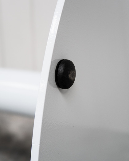 Hydra Round Table Base - 72Cm, White