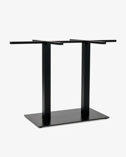Cintesi Konus Double Table Base - 40X70Cm, Black 