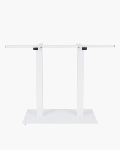 Konus Double Table Base -  40X70Cm, White