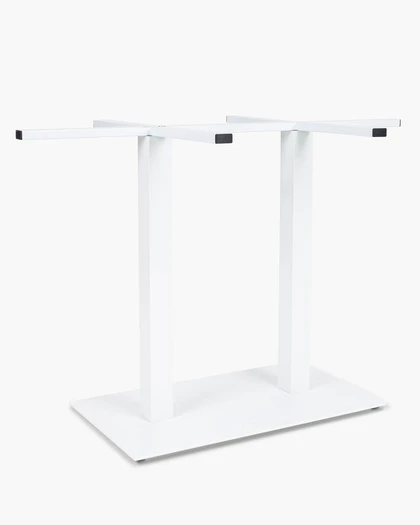 Cintesi Konus Double Table Base -  40X70Cm, White 