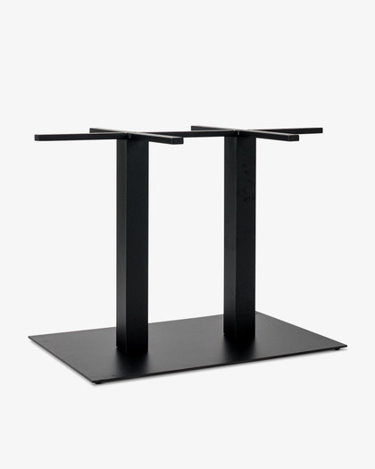 Cintesi Konus Double Table Base - 60X90Cm, Black 