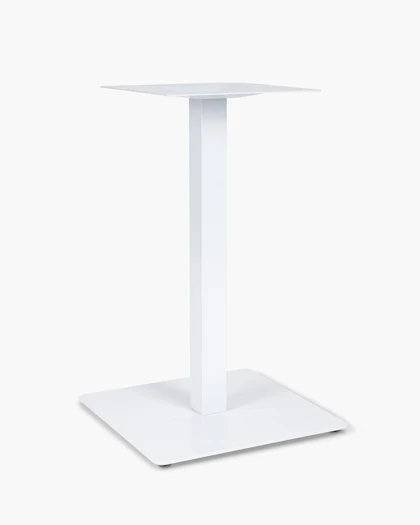 Cintesi Konus Square Table Base - 45Cm, White 