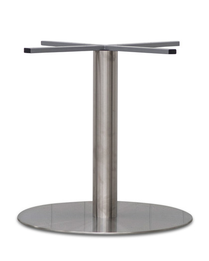 Orion Round Table Base - 72cm, Stainless Steel