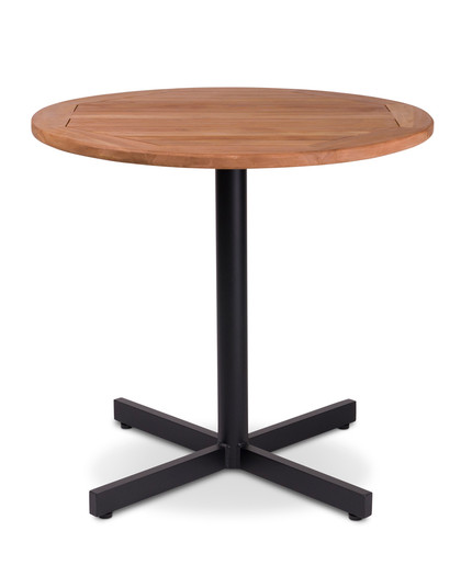 Star Table Base Aluminium - Black