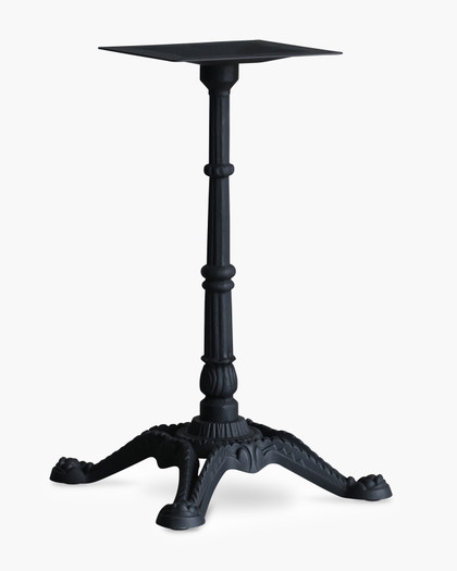 Ted Ornate Table Base - Black