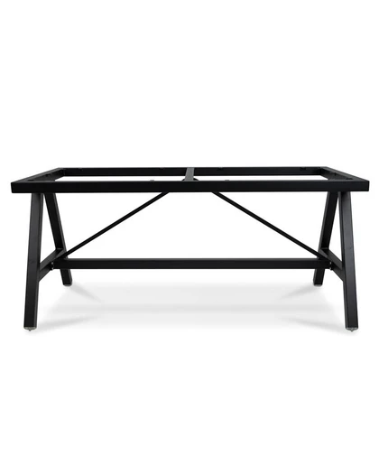 Cintesi Harper Aluminium Table Base - 160x80cm, Black 