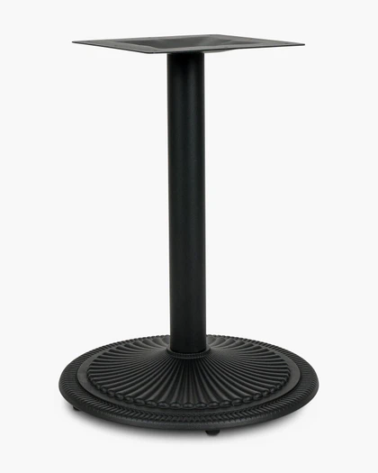 Cintesi Winifred Round Table Base - 53Cm dia, Black 