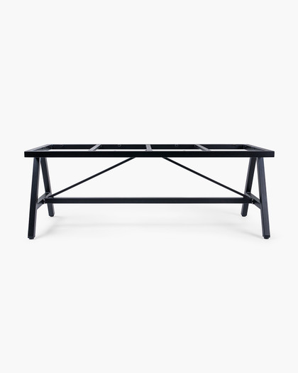Harper Aluminium Table Base - 1990*790*72H, Black