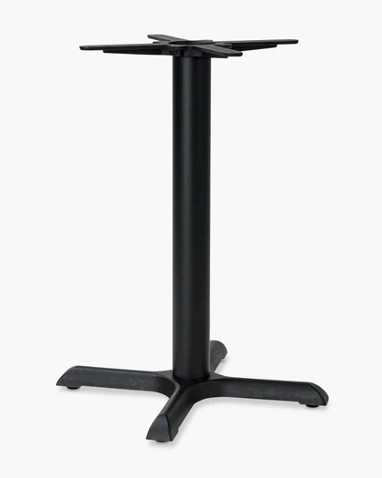 Cintesi Cast Cross Table Base - 56Cm, Black 
