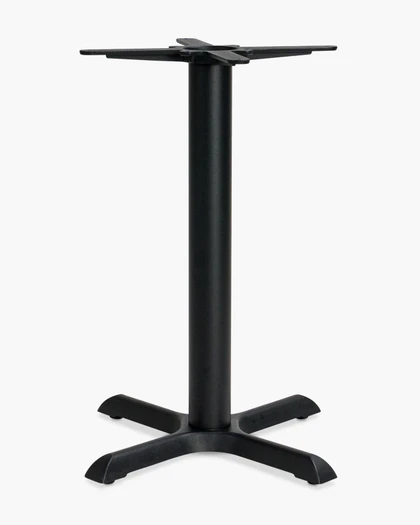 Cintesi Cast Cross Table Base - 56Cm, Black 
