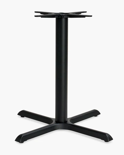 Cintesi Cast Cross Table Base - 76Cm, Black 