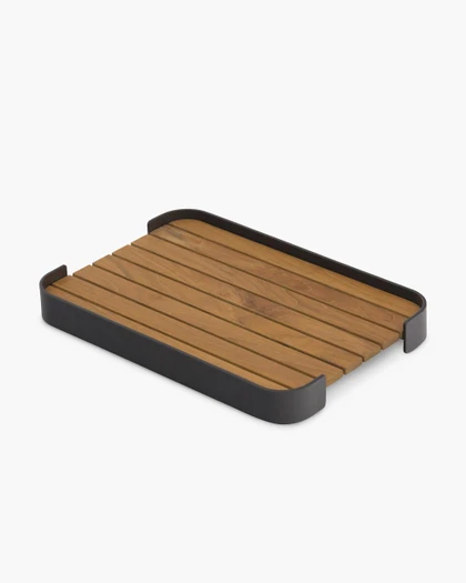 Cintesi Vermont Rectangular Tray - Charcoal 