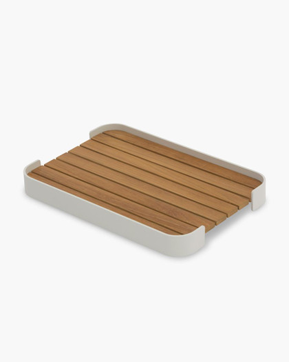 Cintesi Vermont Rectangular Tray - White 
