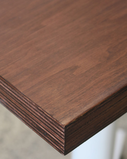 Birch Plywood Table Top - 70 Square, Dark Birch