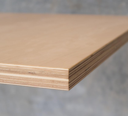 Cintesi Birch Plywood Table Top - 120X80Cm, Natural 