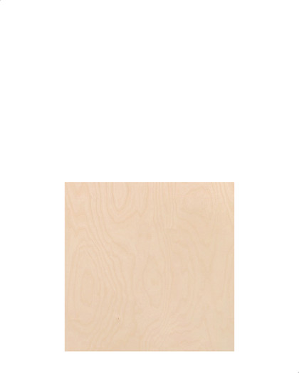 Birch Plywood Table Top - 60Cm Square, Natural