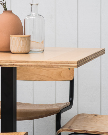 Birch Plywood Table Top - 60Cm Square, Natural