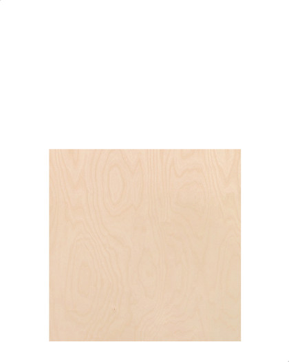 Birch Plywood Table Top - 70Cm Square, Natural