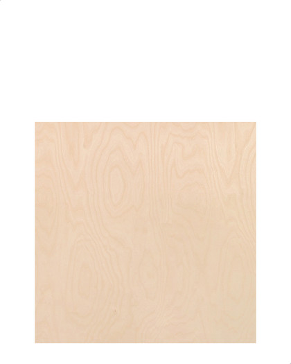 Birch Plywood Table Top - 80Cm Square, Natural