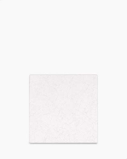 Topalit Table Top - 70Cm Square, Marble Bianco