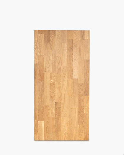 Cintesi Solid Oak Table Top - 120X60Cm, Natural 