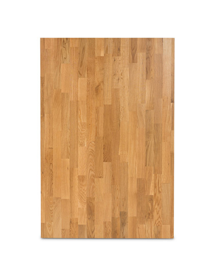 Solid Oak Table Top - 120X80Cm, Natural