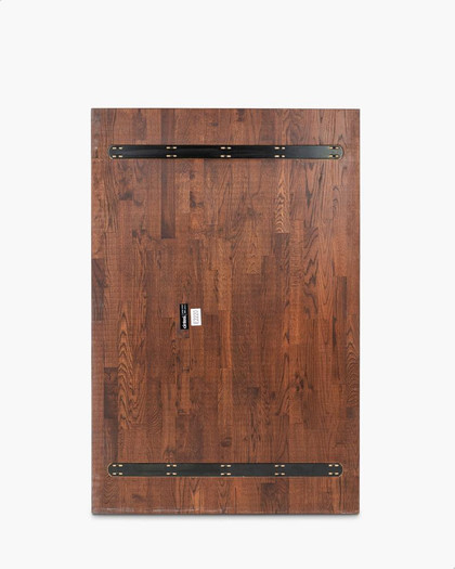 Cintesi Solid Oak Table Top - 120X80Cm, Dark Oak 