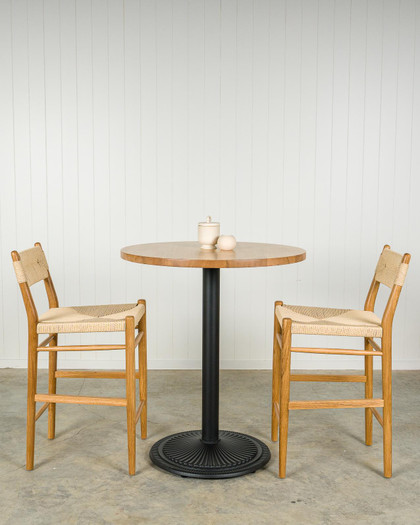 Cintesi Solid Oak Table Top - 80Cm Dia, Natural 