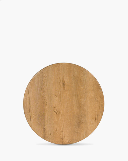 Toulouse Table Top - 80Cm Dia, Light Oak