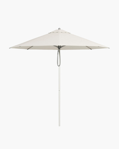 SHADE 7 VENICE UMBRELLA - 2.6M OCTAGONAL, OFF WHITE