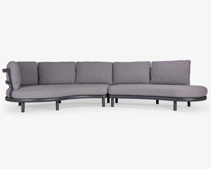 Madrid Outdoor Sofa Setting - Charcoal