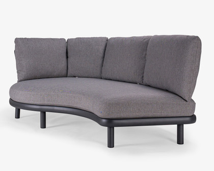 Madrid Outdoor Sofa Setting - Charcoal