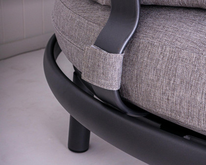 Cintesi Madrid Outdoor Sofa Setting - Charcoal 