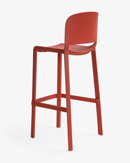 Cintesi Dome 263 Bar Stool - Brick, 76.5Cm 