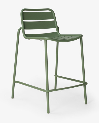 Cintesi Frankie Bar Stool - Soft Green, 65Cm 