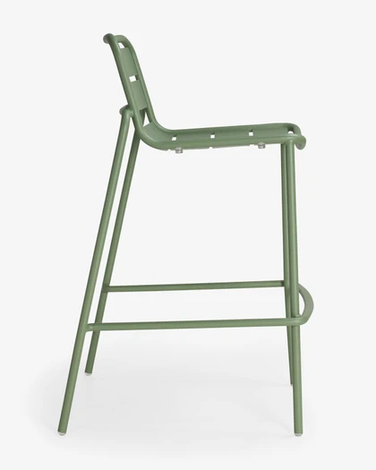 Cintesi Frankie Bar Stool - Soft Green, 75Cm 