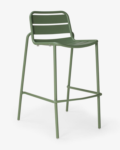 Cintesi Frankie Bar Stool - Soft Green, 75Cm 
