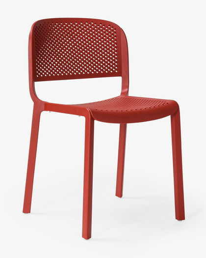 Dome 261 Chair - Brick, perforated