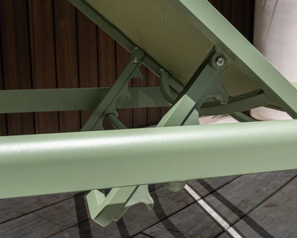 Cintesi Matakana Sun Lounger - Soft Green 