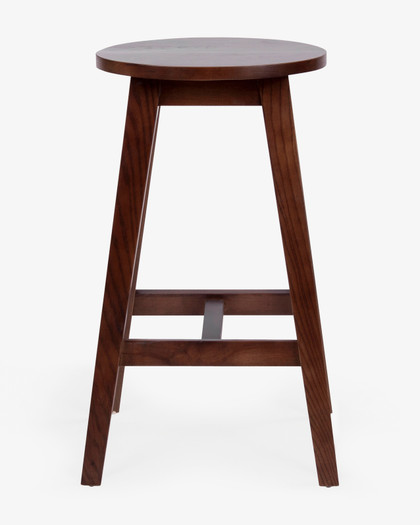 Albert Bar Stool - Walnut, 65Cm