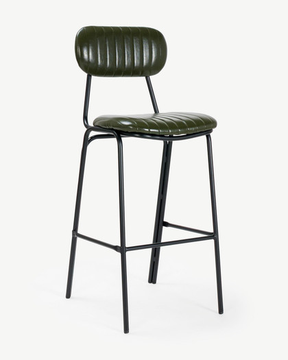 Barry Bar Stool - Green, 75Cm
