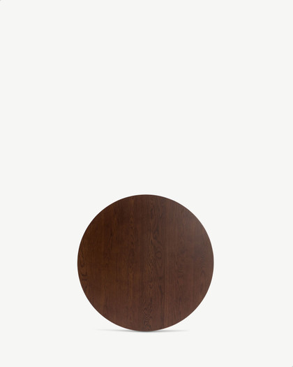 Wyoming Oak Round Table Top - 60cm, Dark Oak